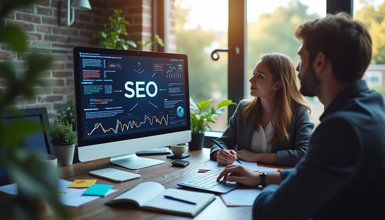 Illustration: Définition du SEO et objectifs de l’optimisation pour les moteurs de recherche