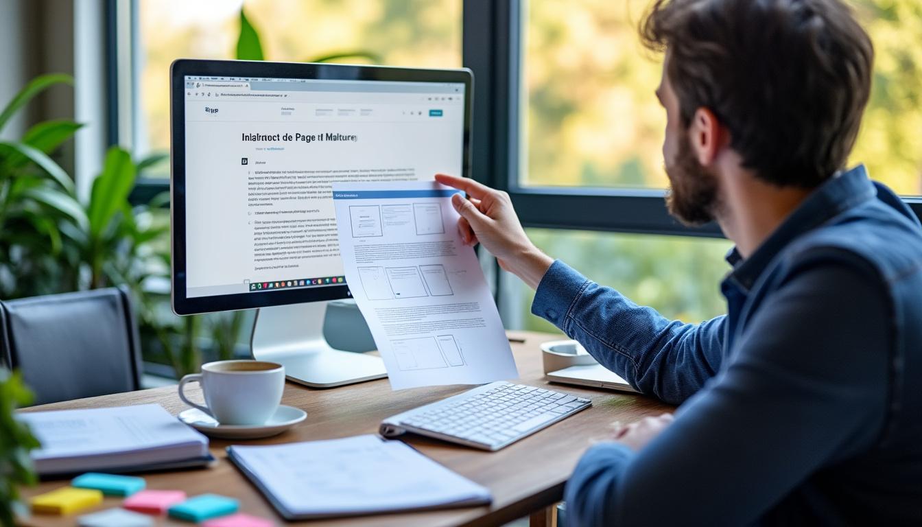 Illustration: Définition et rôle de la structure idéale d’une page SEO