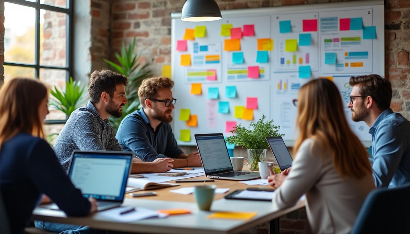 Illustration: Méthodes et stratégies pour optimiser la collecte de leads