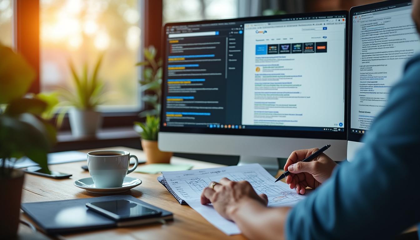 Illustration: Définitions du SEO et du SEA dans le marketing digital