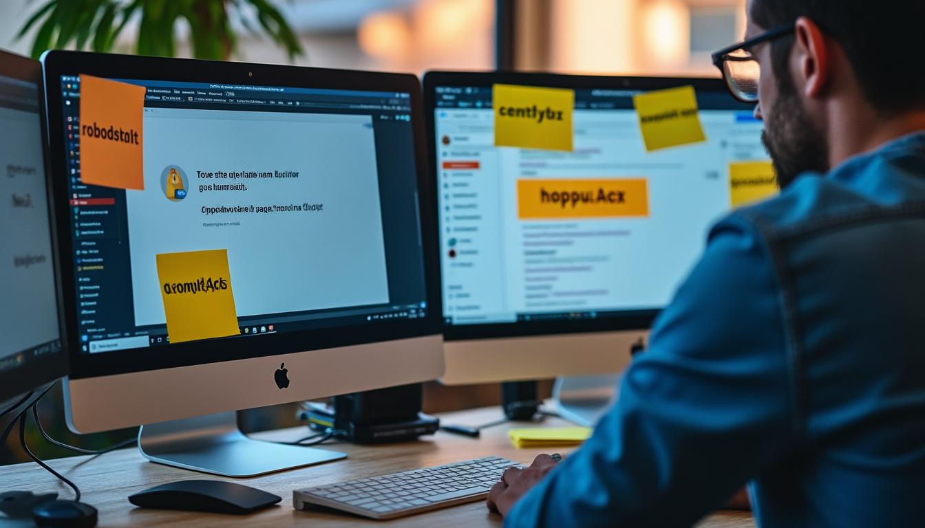 Illustration: Problèmes d’indexation et d’accessibilité des pages à éviter en SEO