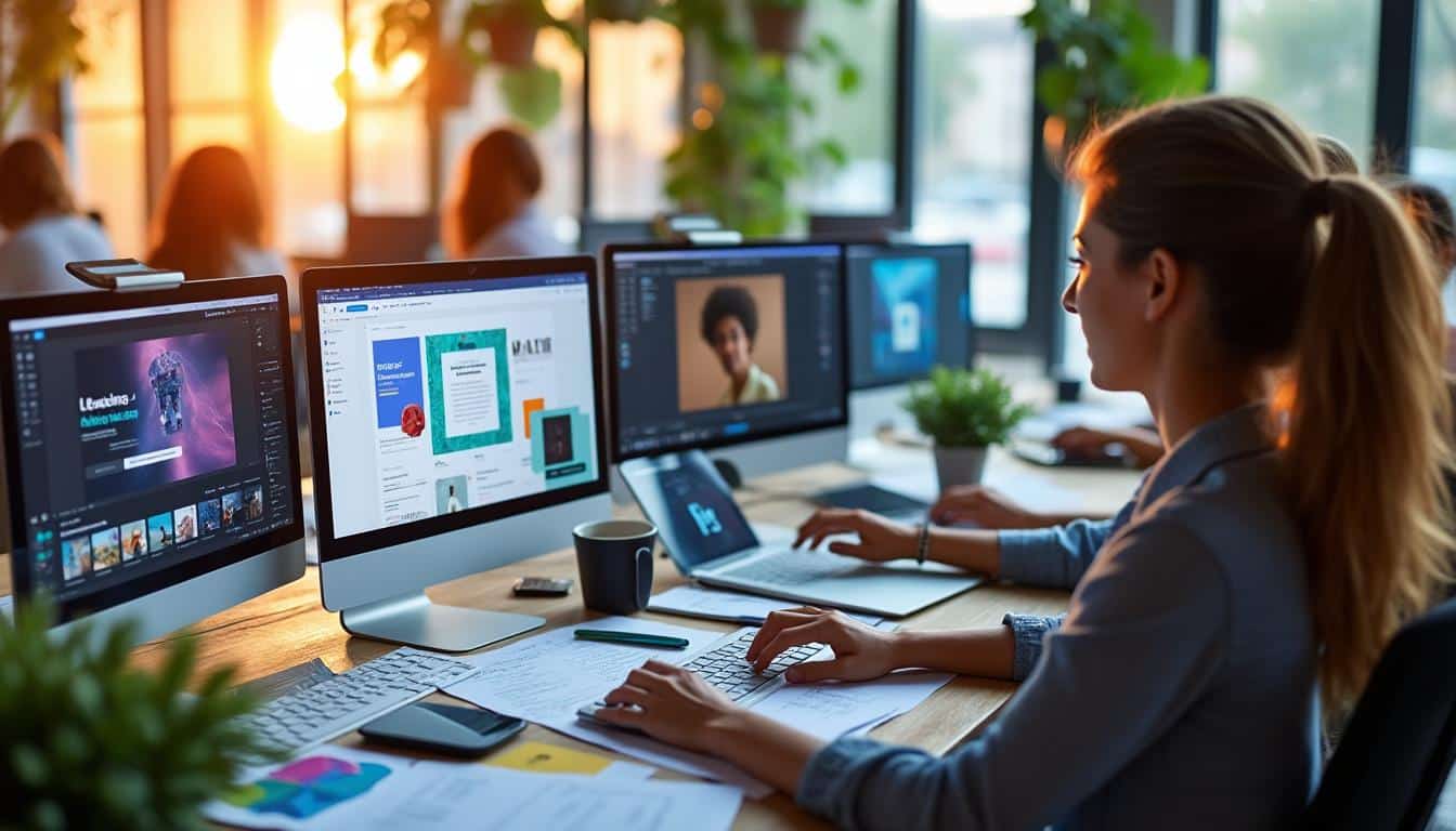 Illustration: Panorama des principaux outils de création de visuels pour Facebook Ads