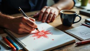 Le logo en rouge : signification, impact et conseils pour réussir