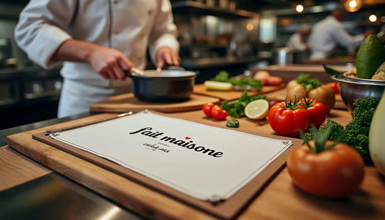 Illustration: Comprendre la signification du logo « fait maison » et sa mention dans la restauration