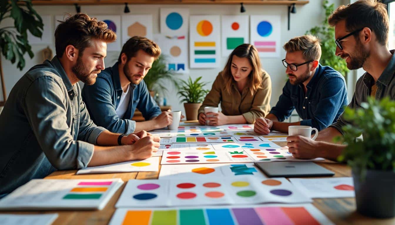 Illustration: Comment la couleur façonne l’identité et l’image d’une marque