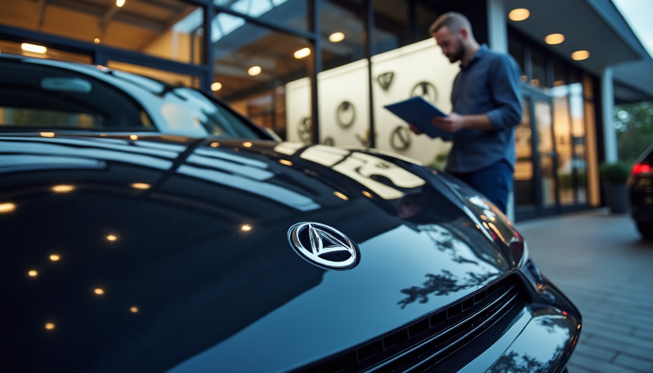 Illustration: Pourquoi certaines marques privilégient un logo triangulaire pour leur voiture ?