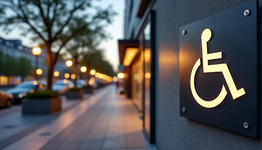 Logo du handicap : guide complet pour choisir et installer le bon pictogramme