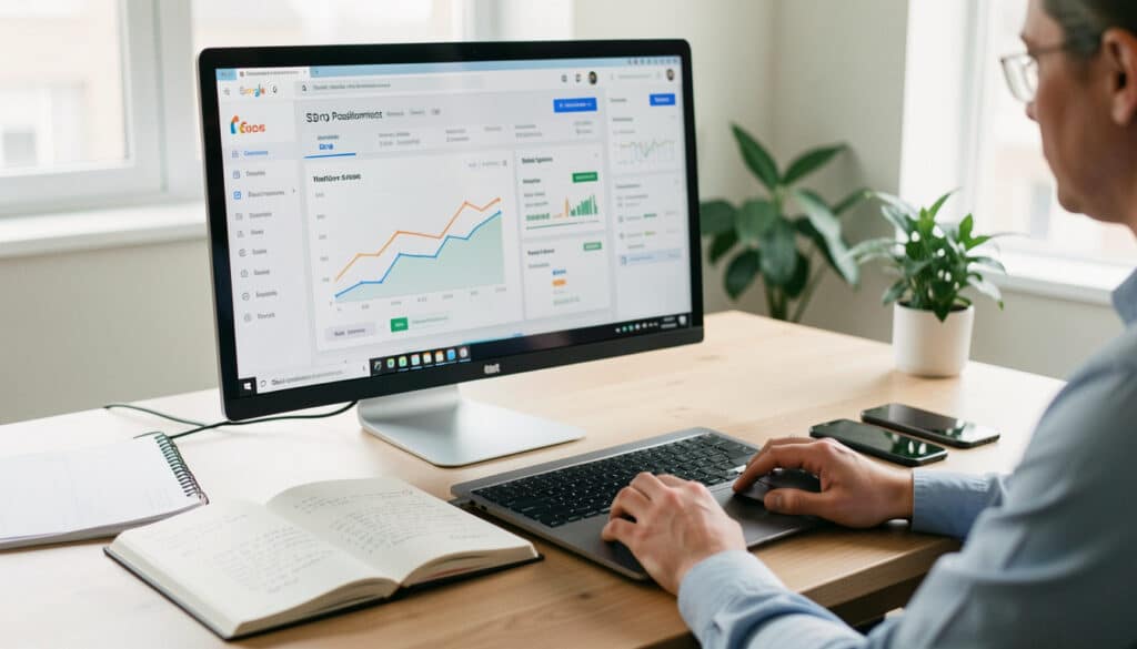 Suivi du positionnement Google et analyse SEO
